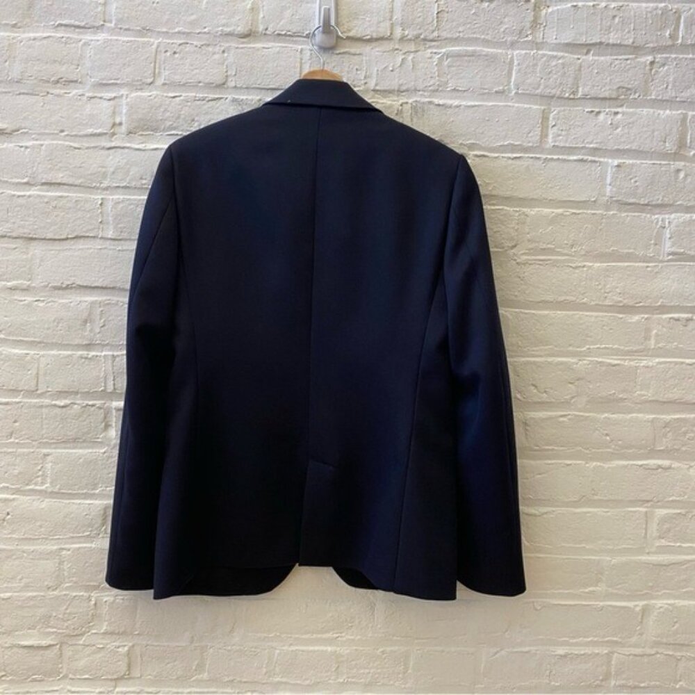 Raf Simons || Slim Fit School Boy Blazer‎ SS2022 Navy Blue IT 40 US Small - Picture 6 of 14